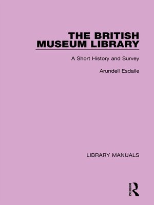 cover image of The British Museum Library